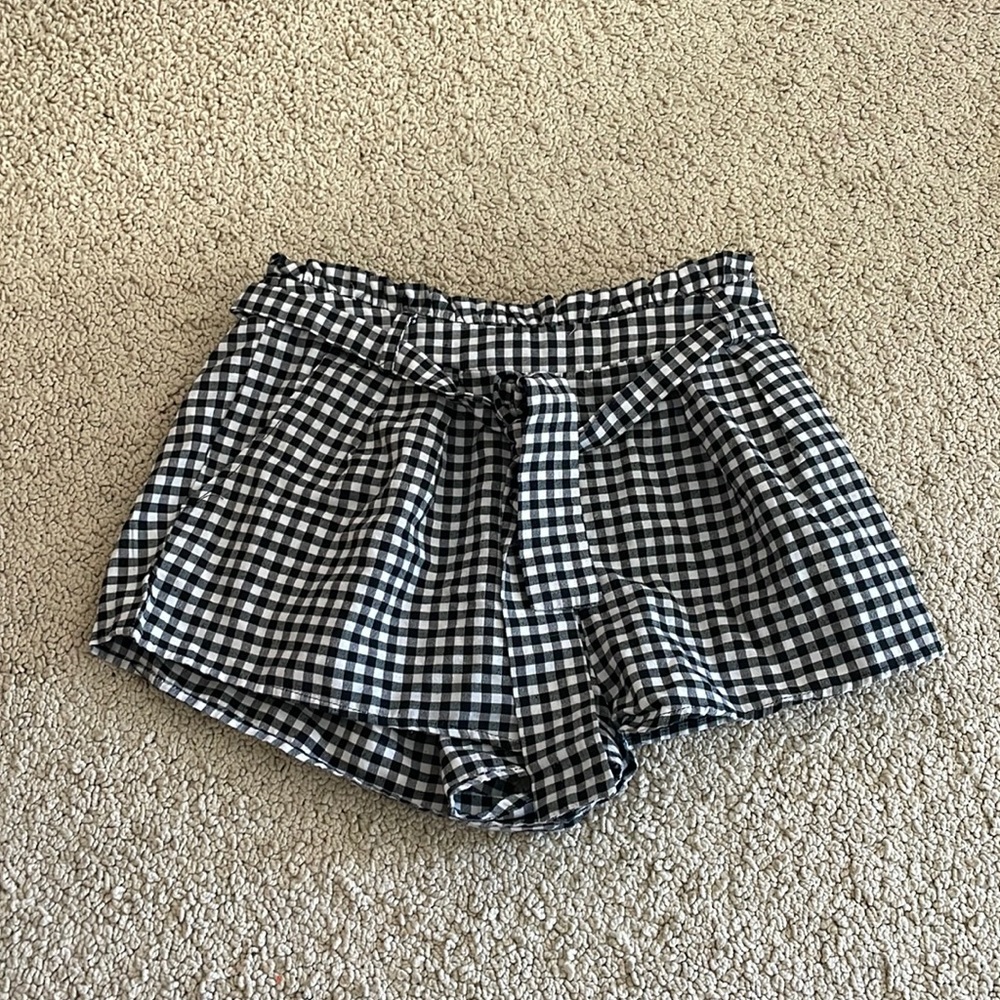 Gingham shorts